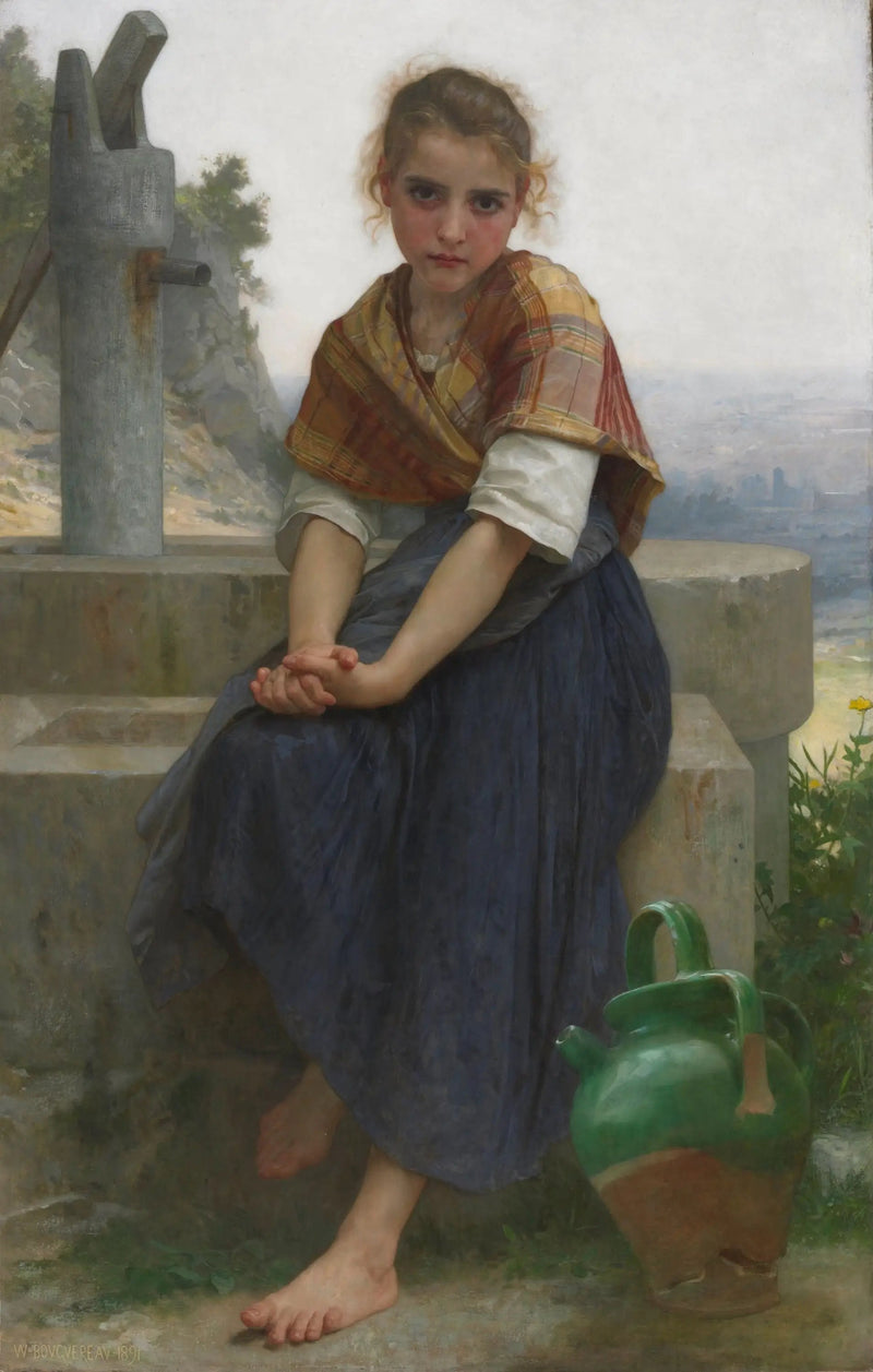 Den knuste krukken - Bouguereau