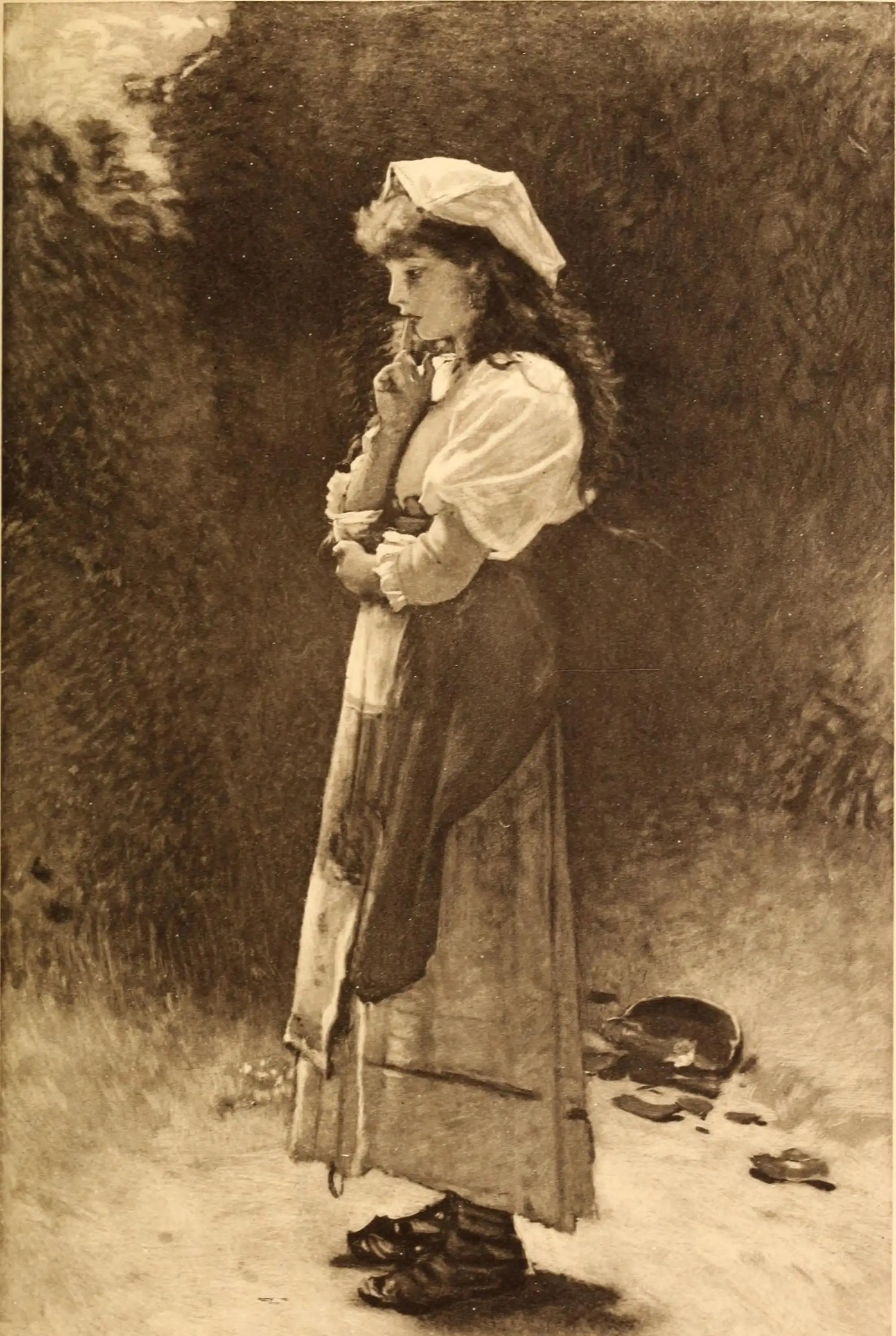 La cruche cassée (version avec ciocie) - Léon Bonnat - Alpha Reproduction