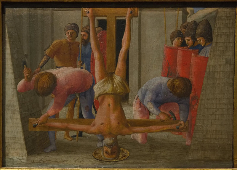 Kristi korsfestelse av Sankt Peter - Masaccio