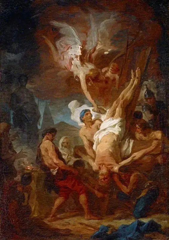 Kristi korsfestelse av Sankt Peter - Pierre Subleyras
