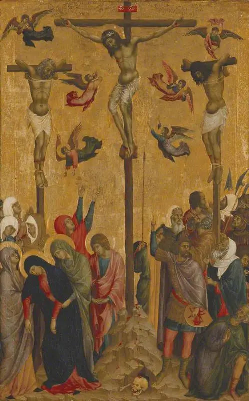 Korsfestelsen - Duccio di Buoninsegna