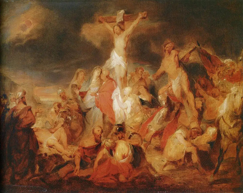 Korsfestelsen - Eugène Delacroix