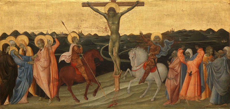 Korsfestelsen - Giovanni di Paolo