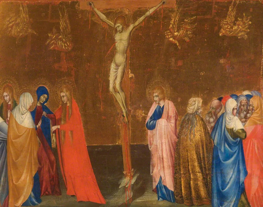 Korsfestelsen - Giovanni di Paolo