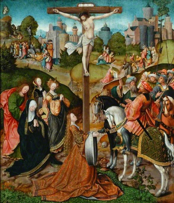Korsfestelsen - Jacob Cornelisz van Oostsanen