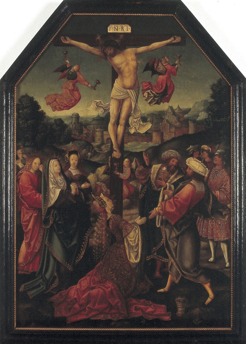 Korsfestelsen - Jacob Cornelisz van Oostsanen