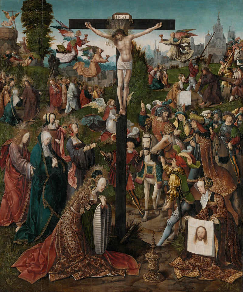 Korsfestelsen - Jacob Cornelisz van Oostsanen