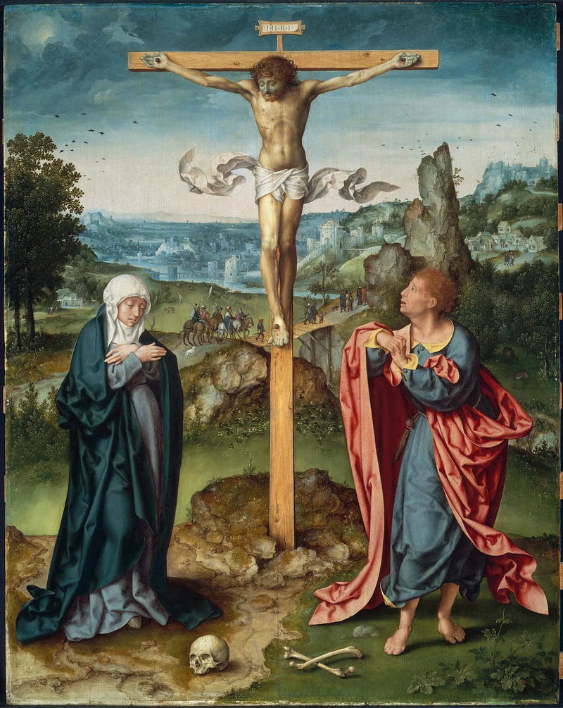Korsfestelsen - Joos van Cleve
