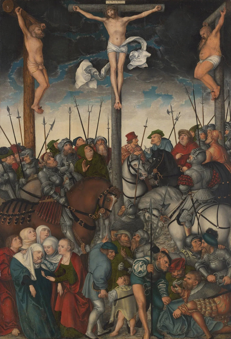 Korsfestelsen - Lucas Cranach den eldre