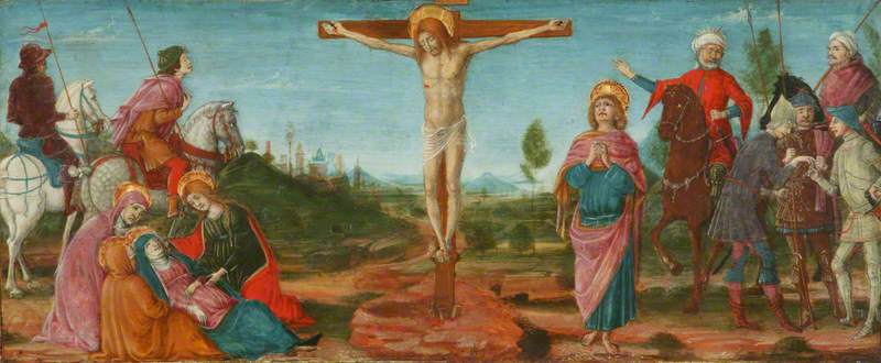 Korsfestelsen - Matteo di Giovanni