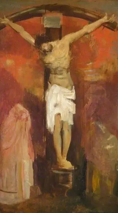 Korsfestelsen - Odilon Redon