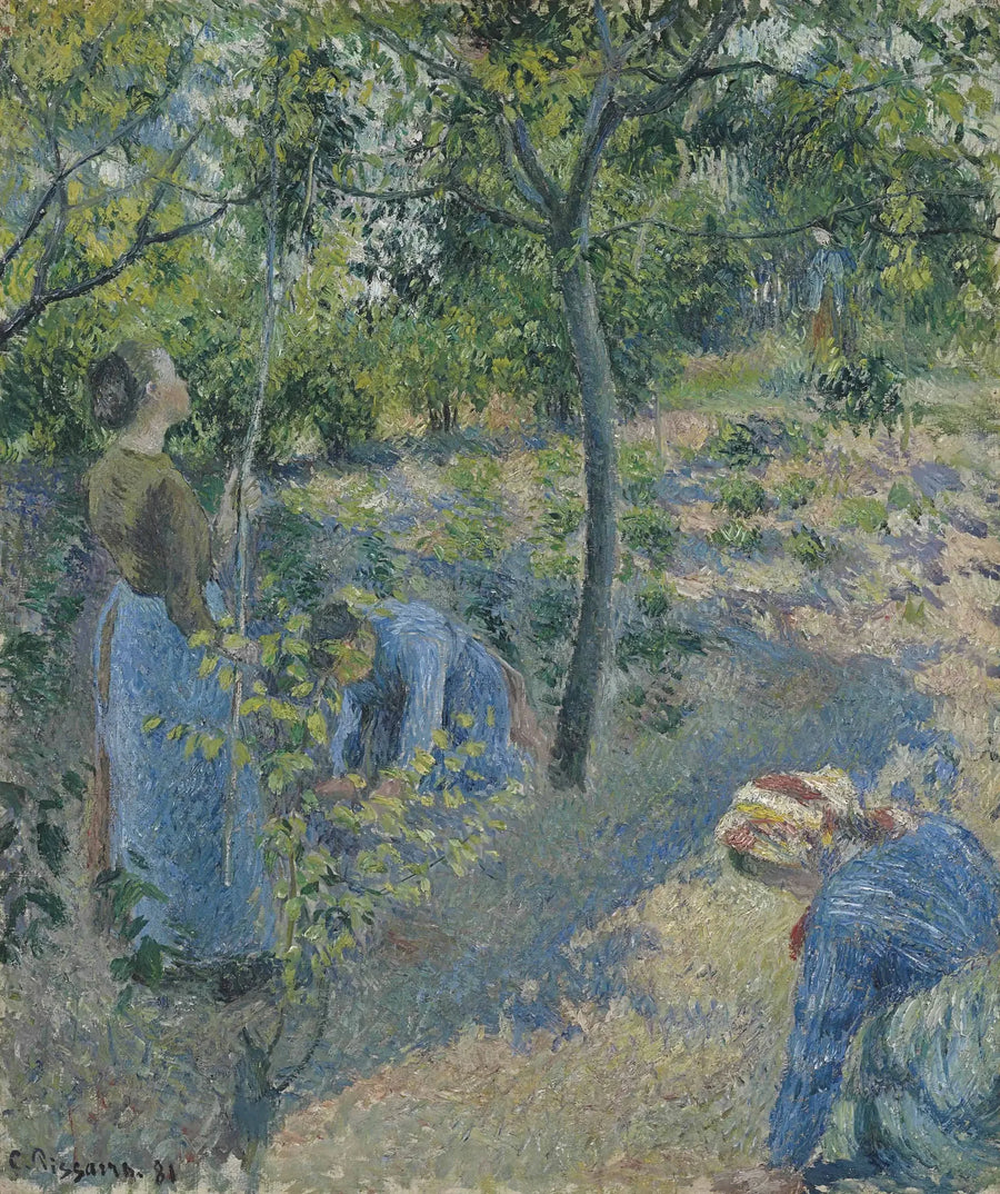 Epleplukking - Camille Pissarro