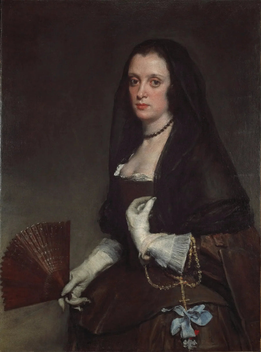 Damen med fanen - Diego Velázquez