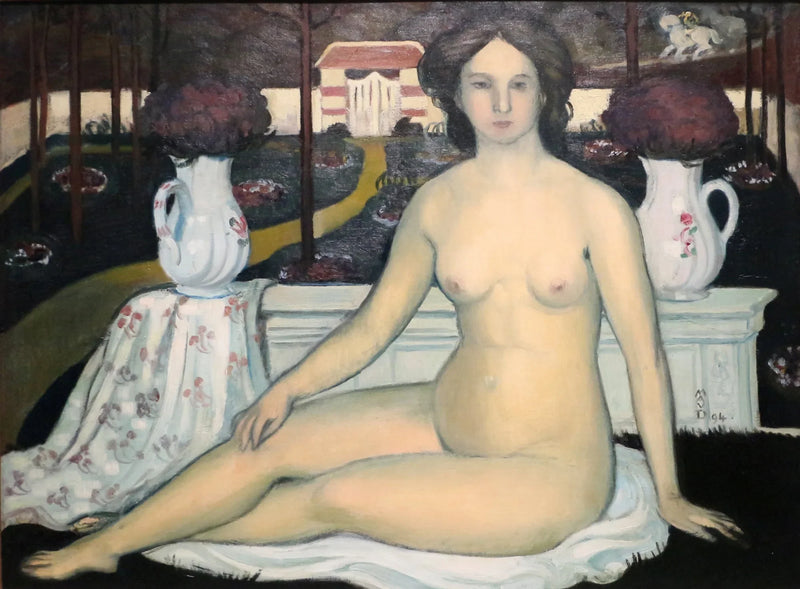 Damen i den lukkede hagen - Maurice Denis