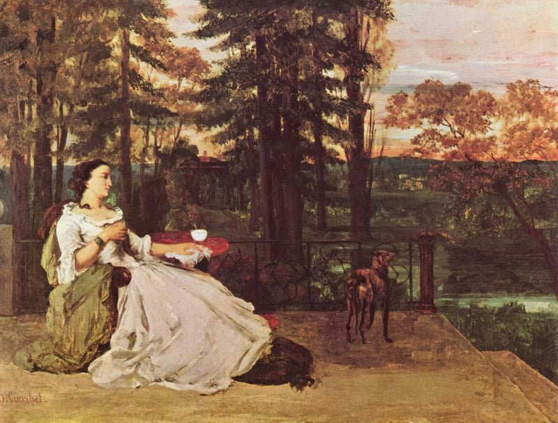 Francfortdamen - Gustave Courbet