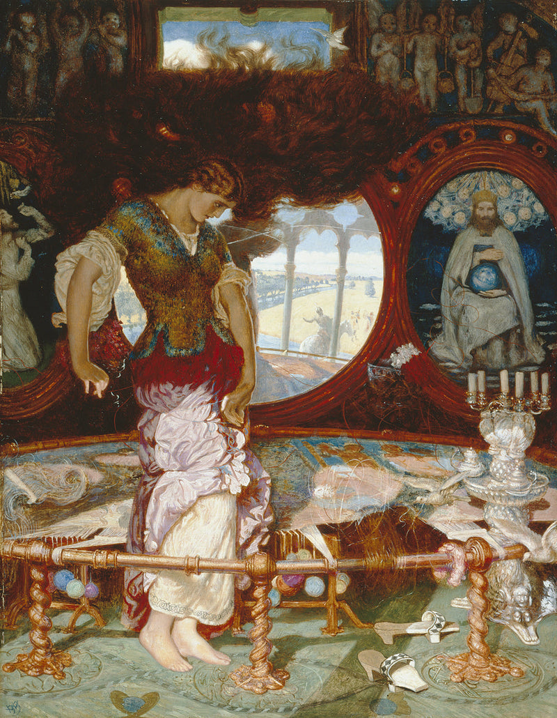 Damen fra Shalott - William Holman Hunt