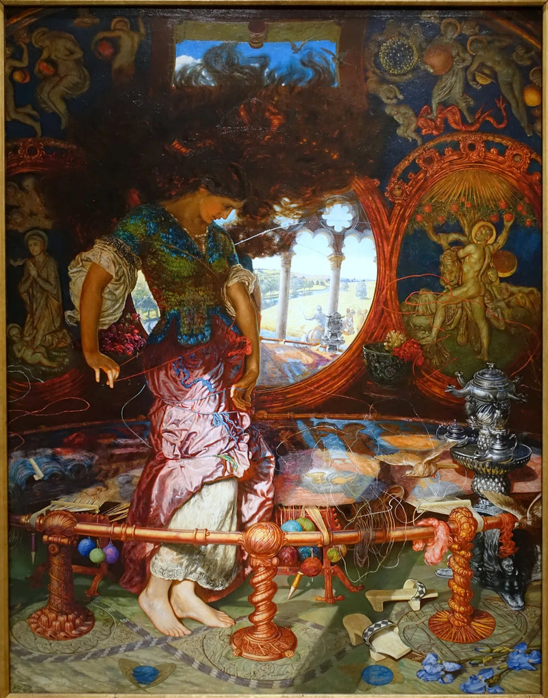 Damen fra Shalott - William Holman Hunt