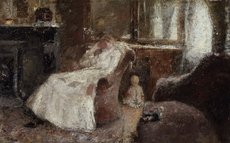 Dama i hvitt - Jan Toorop