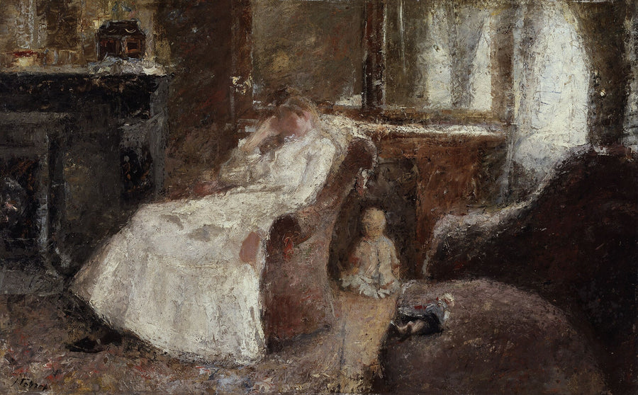 Dama i hvitt - Jan Toorop