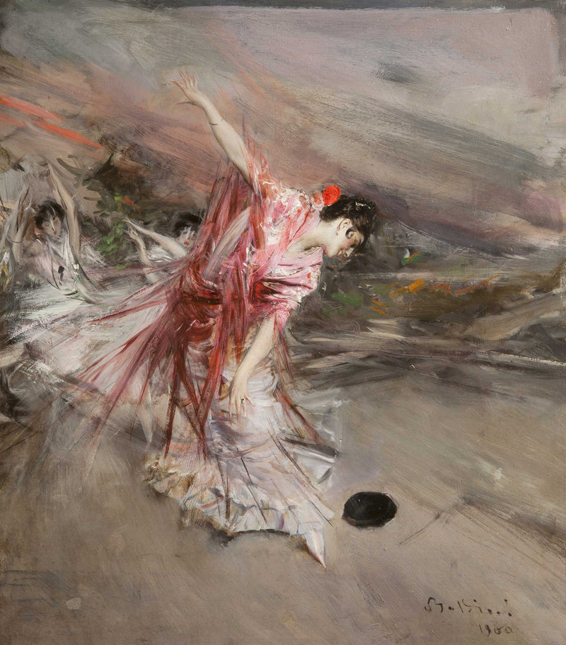 Den spanske danserinnen - Giovanni Boldini