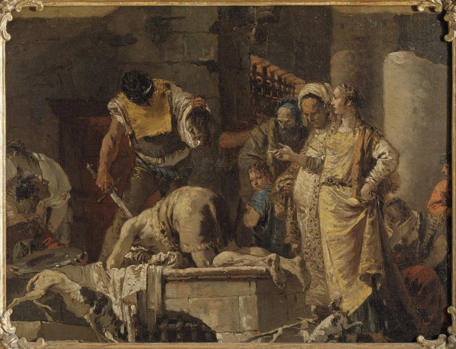 Johannes Døperens Henrettelse - Giovanni Battista Tiepolo