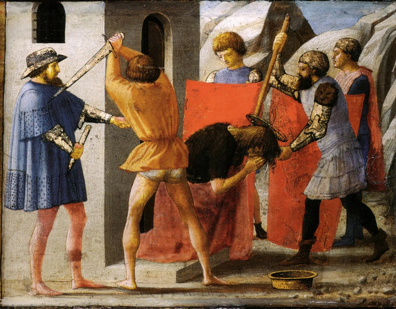 Henrettelsen av Johannes Døperen - Masaccio