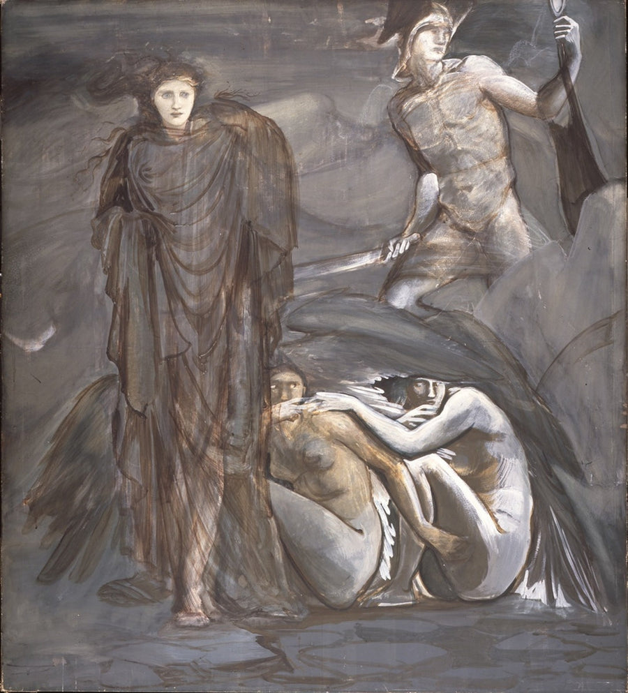 Oppdagelsen av Medusa - Edward Burne-Jones