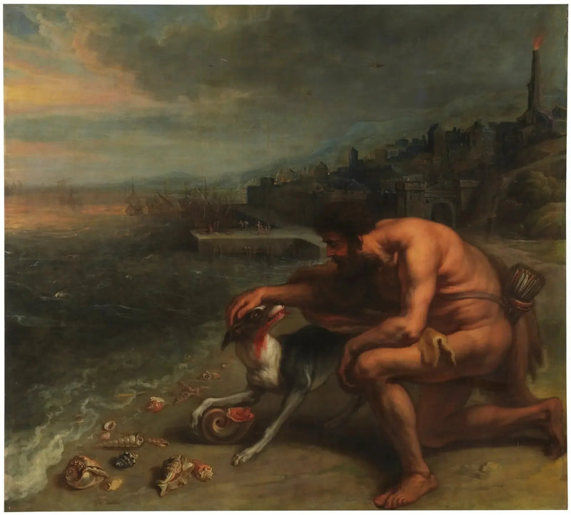 Oppdagelsen av lilla - Peter Paul Rubens