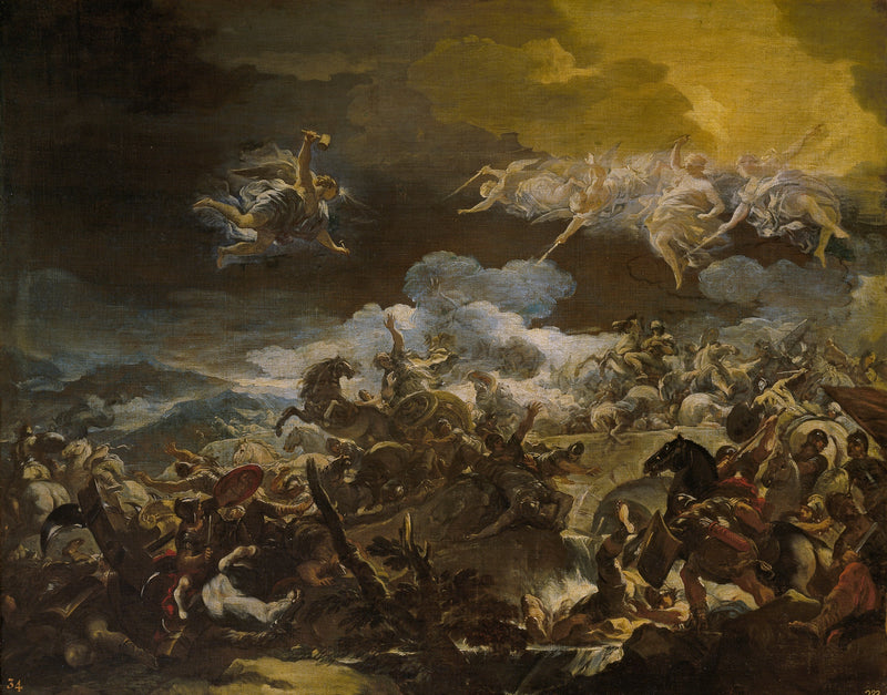 Siseras nederlag - Luca Giordano