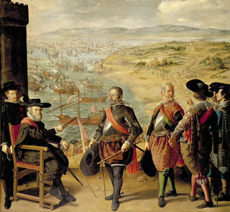 Forsvaret av Cádiz mot engelskmennene - Francisco de Zurbarán