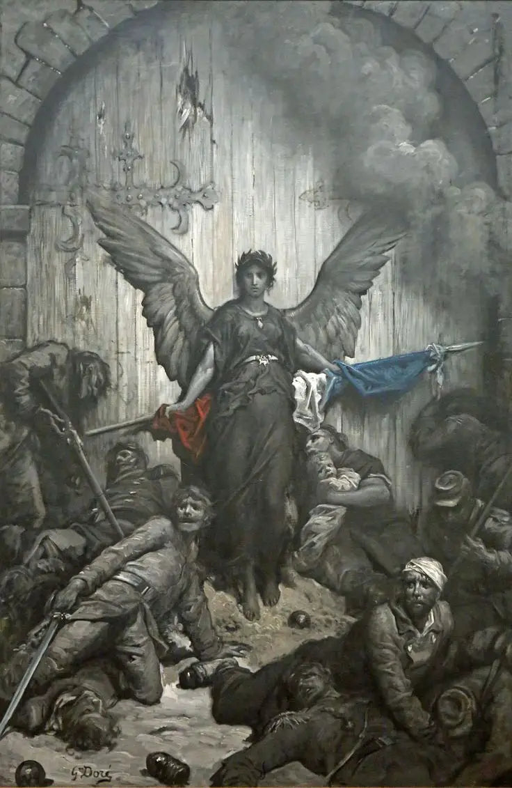 Forsvaret av Paris - Gustave Doré