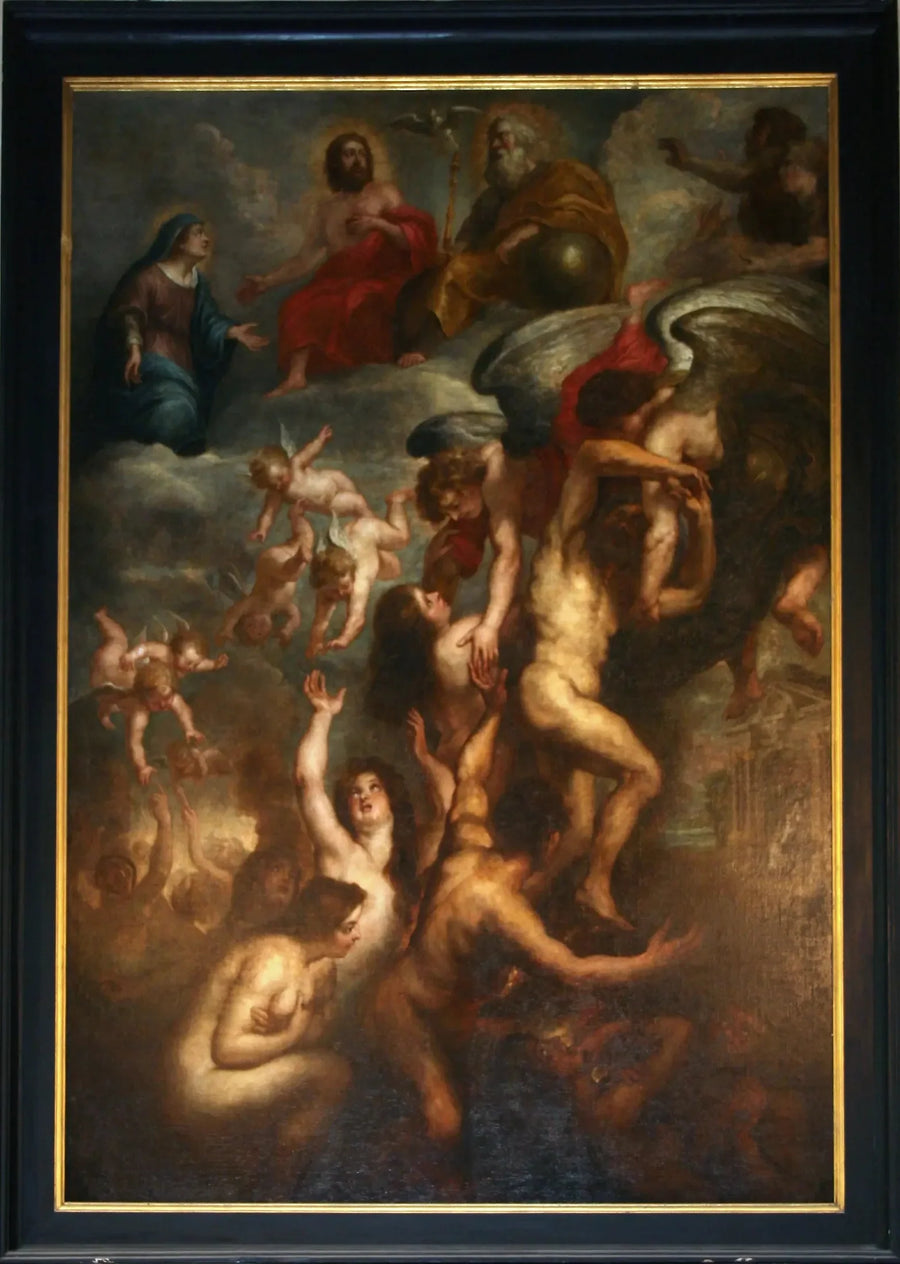 Utfridelsen av sjelene fra skjærsilden - Peter Paul Rubens
