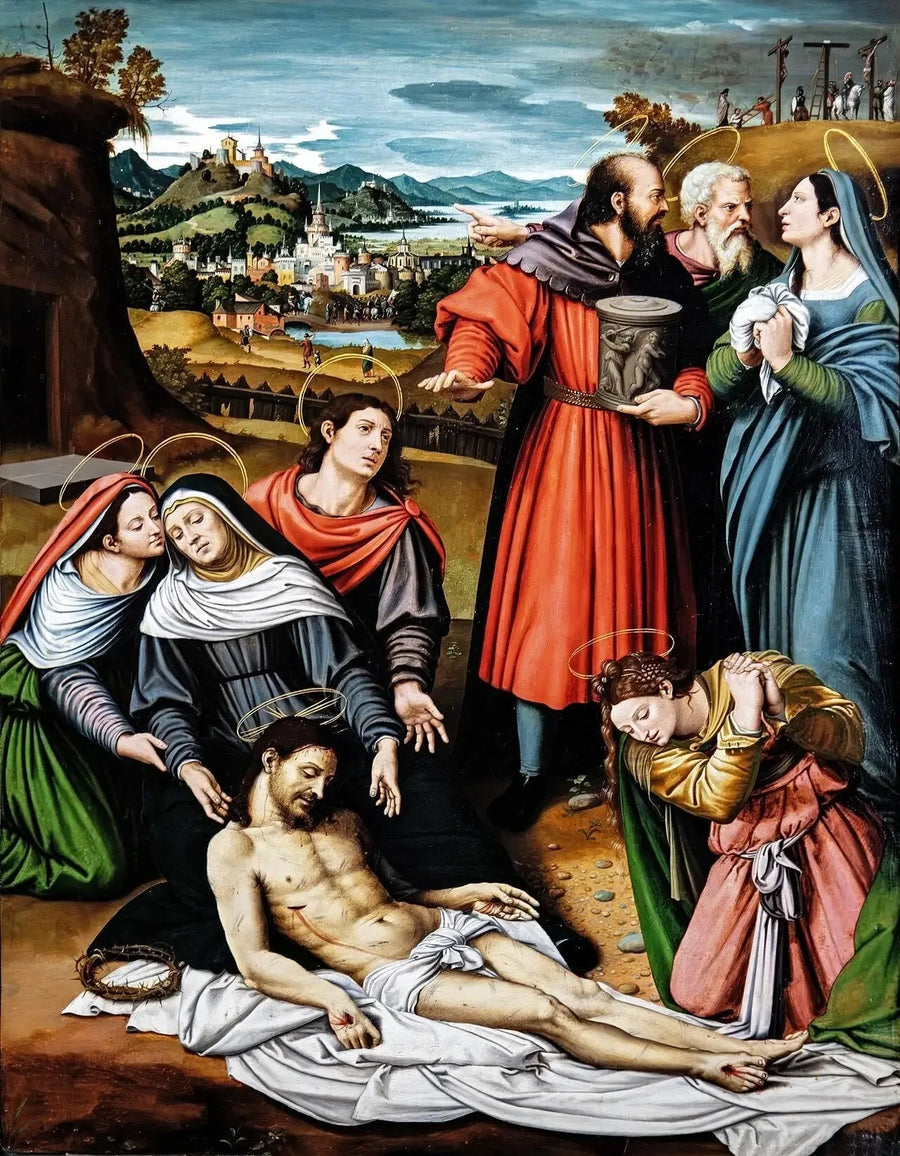 Kristi sorgedød - Vicente Masip

Source:
La Déploration du Christ - Vicente Masip