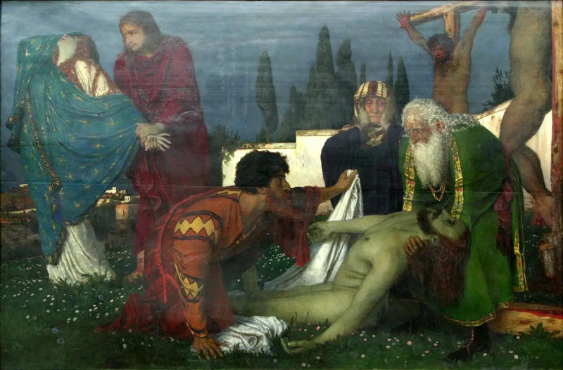 Den Hellige Grav - Arnold Böcklin

Source:
La Déposition - Arnold Böcklin