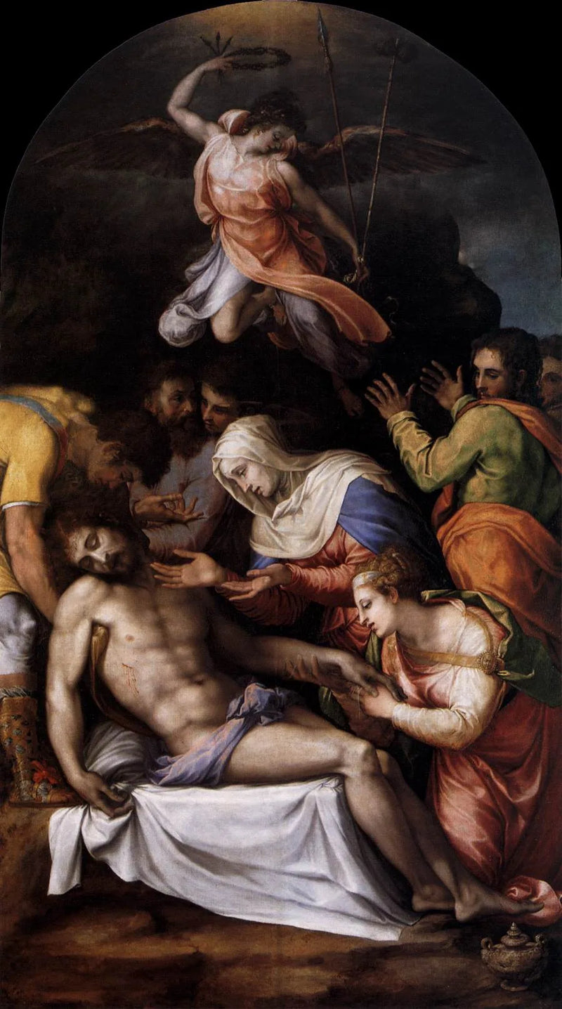 Korsfestelsen - Francesco Salviati