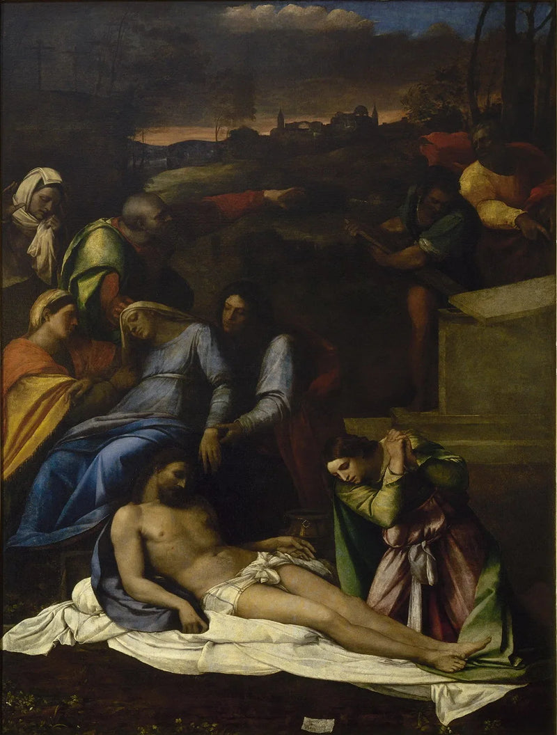 Den Hellige Gravlegging - Sebastiano del Piombo