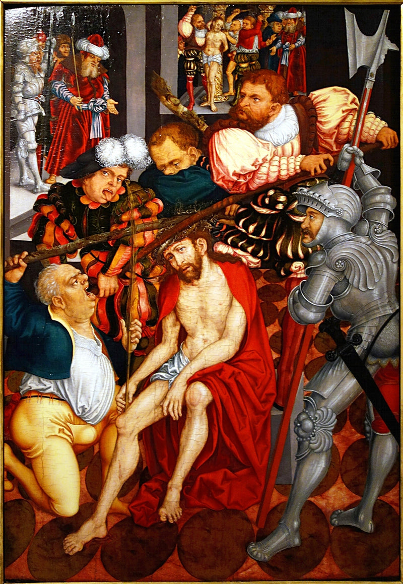 Kristi hån - Lucas Cranach den eldre