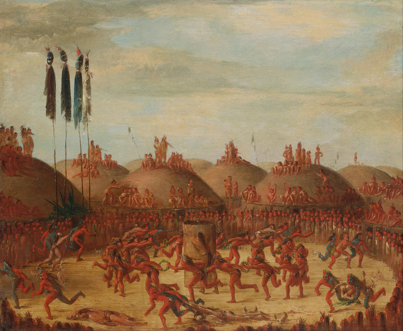 Den siste løpet, Mandan O-kee-pa-seremoni - George Catlin

Source:
La dernière course, cérémonie du Mandan O-kee-pa - George Catlin