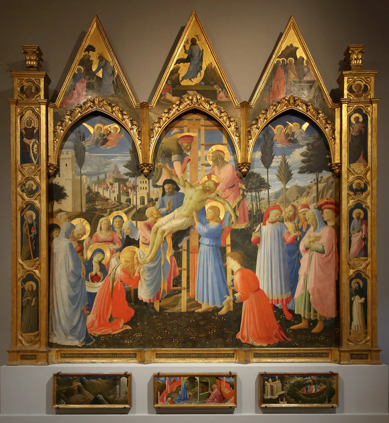 Kristi nedstigning - Lorenzo Monaco