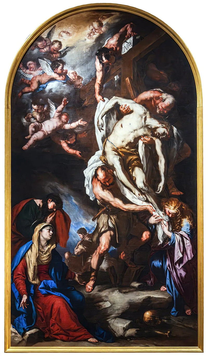 Korsfestelsen - Luca Giordano