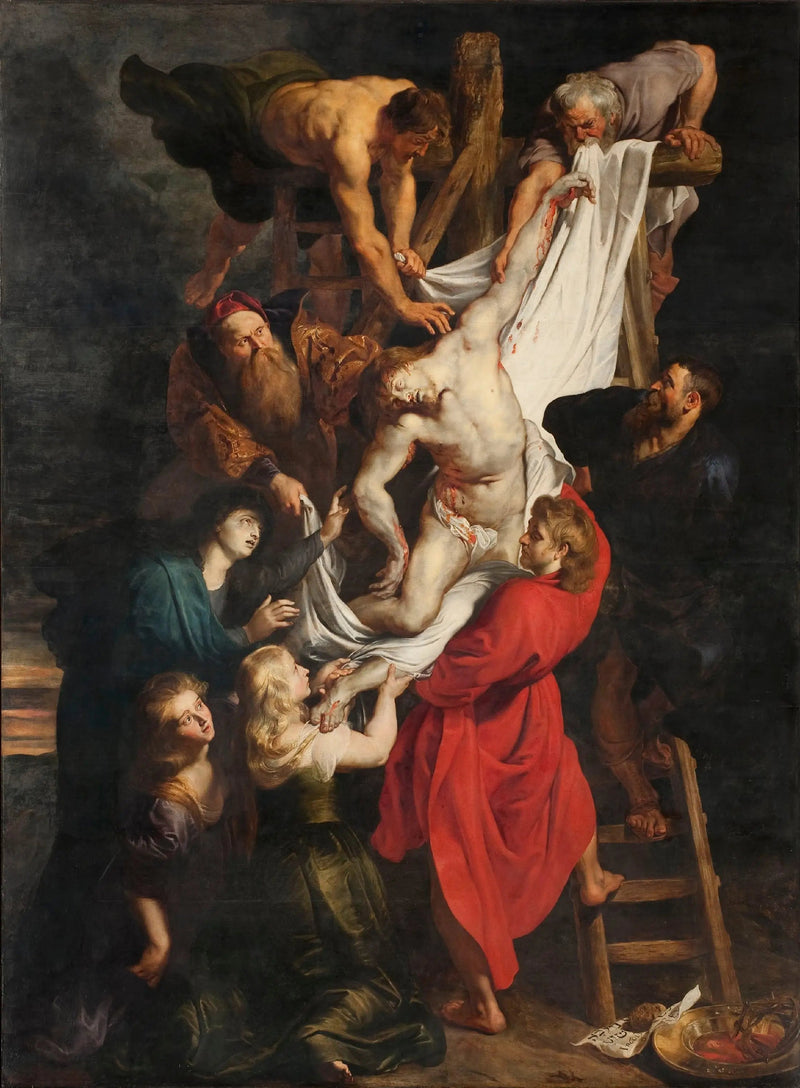Kristus som bæres av Simon av Cyrene - Peter Paul Rubens
