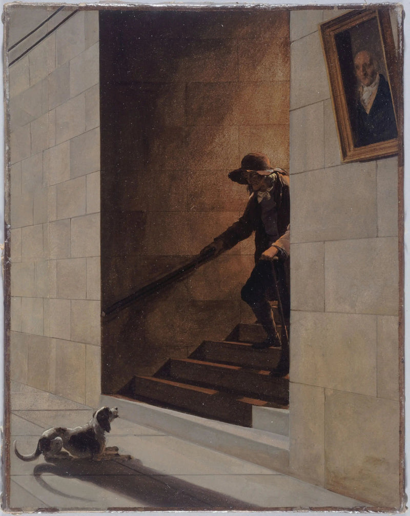 Trappenedgangen - Louis-Léopold Boilly

Source:
La Descente de l'escalier - Louis-Léopold Boilly