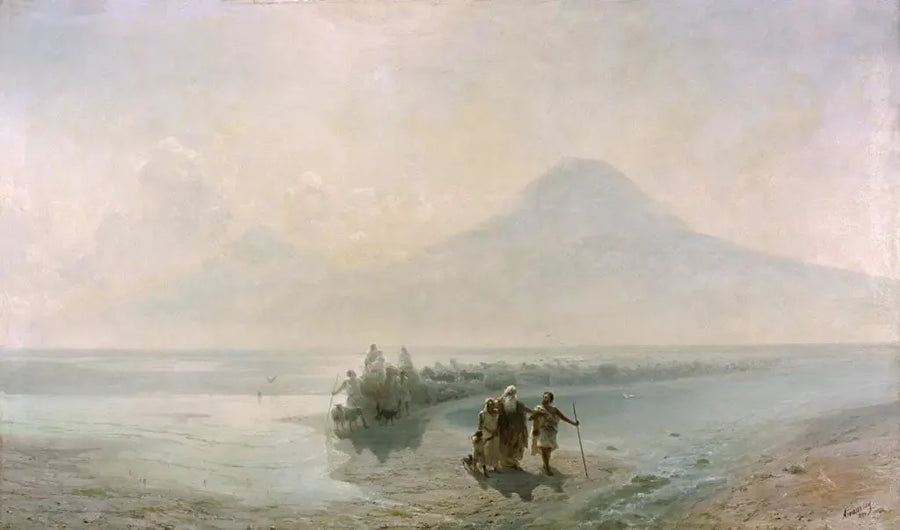 Noahs nedstigning fra Mount Ararat - Ivan Aïvazovski

Source:
La Descente de Noé du mont Ararat - Ivan Aïvazovski
