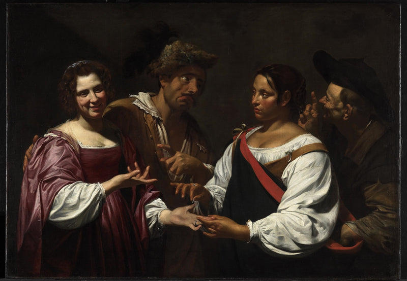 Den spådomskvinnen - Simon Vouet
