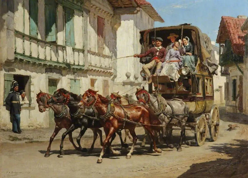 Diligencen - Frederick Arthur Bridgman

Source:
La diligence - Frederick Arthur Bridgman