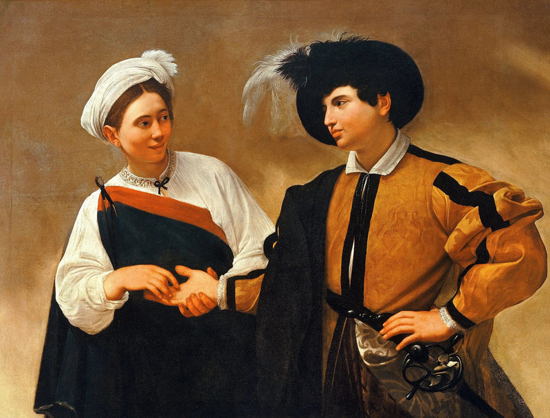 Den gode spådomskvinnen - Caravaggio