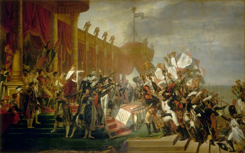 Ørnens distribusjon - Jacques-Louis David