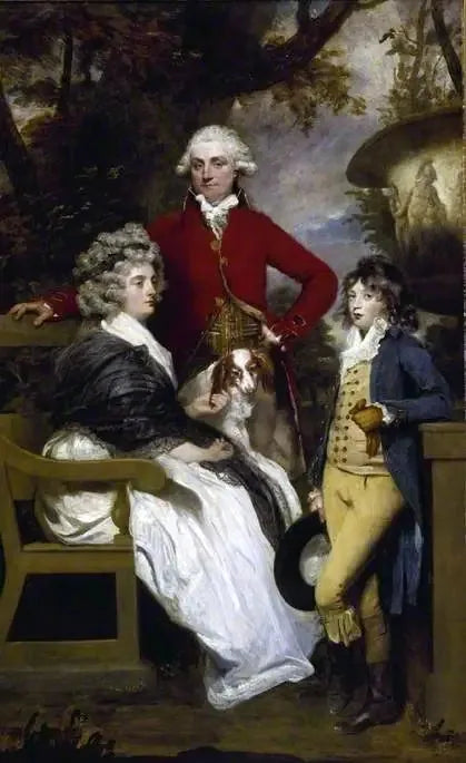 Familien Braddyll - Joshua Reynolds