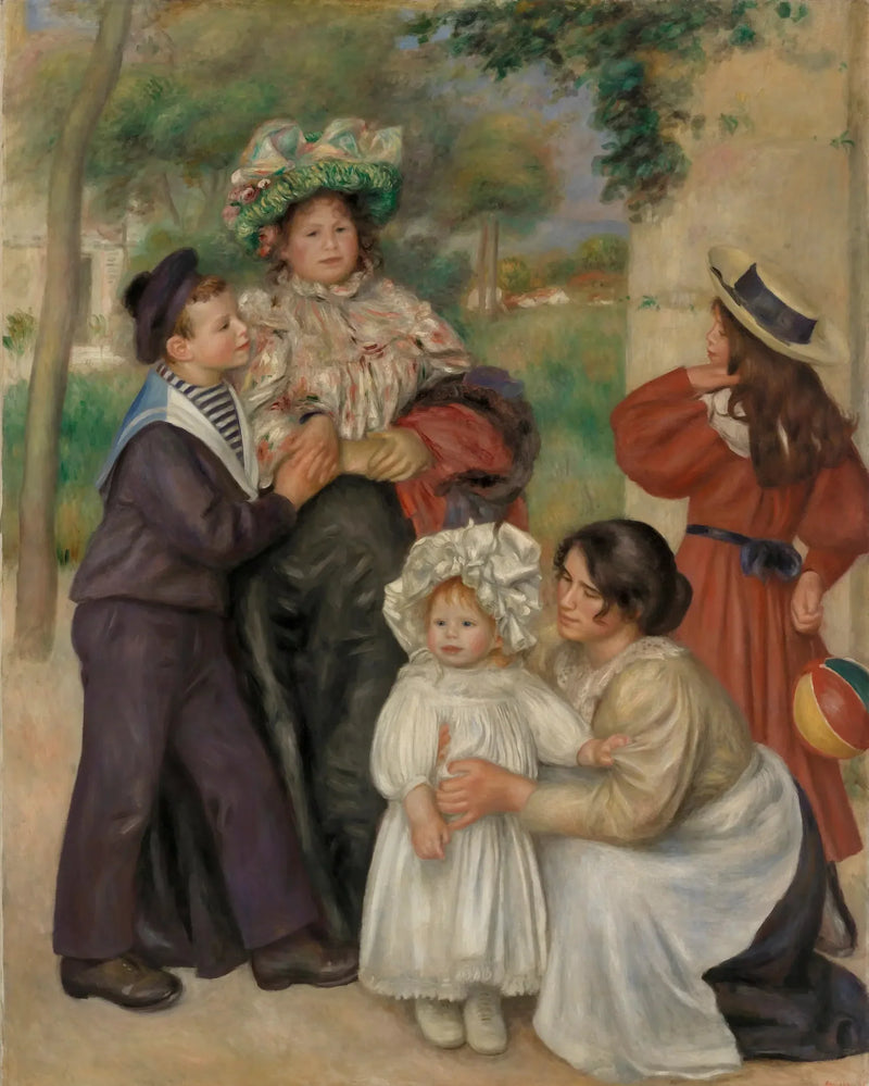 Kunstnerens familie - Pierre-Auguste Renoir