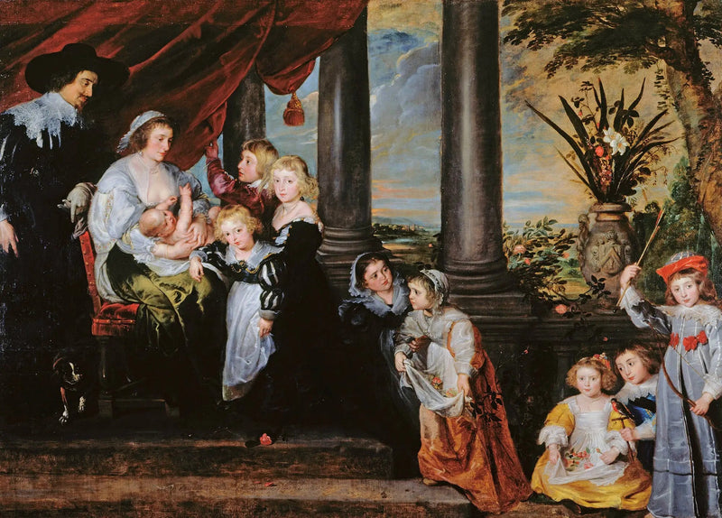 Familien til Sir Balthasar Gerbier - Peter Paul Rubens